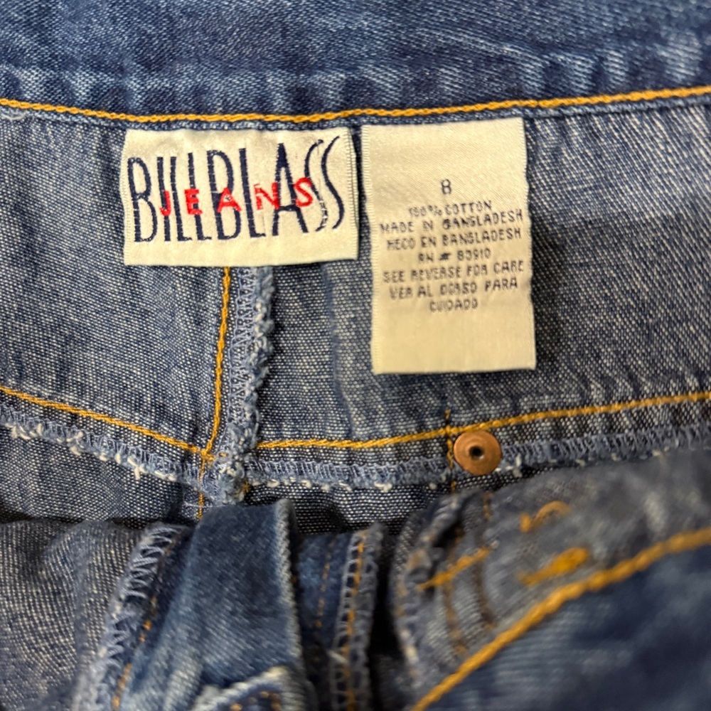 Bill Blass denim vintage jeans size 8 - Picture 4 of 11